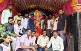 श्री गणेश उत्सव मंडळ बस स्टँड ग्रुप पाथर्डी येथील मंडळाने गणेशोत्सवा निमित्त आकर्षक सजावटीने वेधले सर्वांचे लक्ष